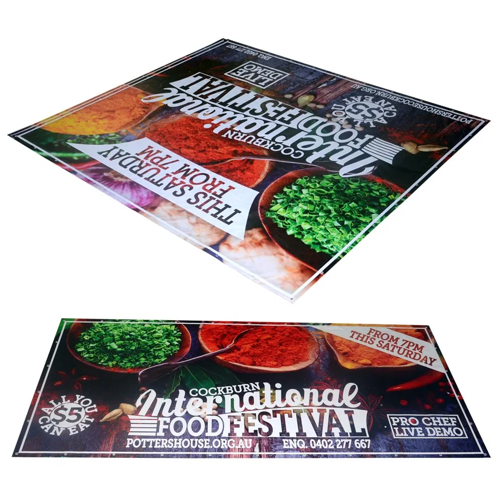 Wholesale Outdoor Wall Advertising Coated Blockout PVC Vinyl Banner Vinyl Signs Banner of Inkjet Printing