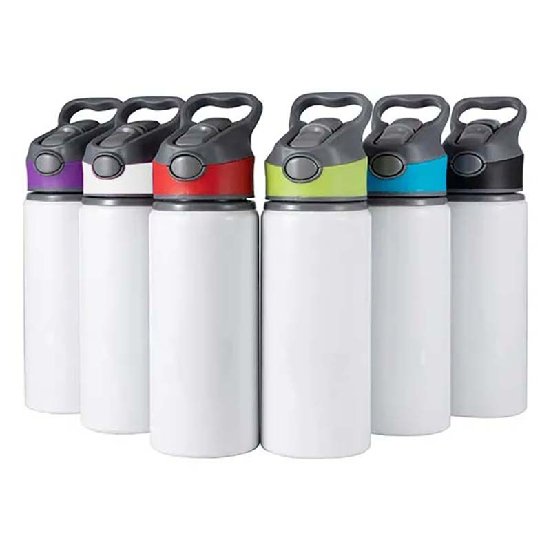 Wholesale Sublimation Blank Aluminum Water Bottle Portable Outdoor Sports Pot with Handle