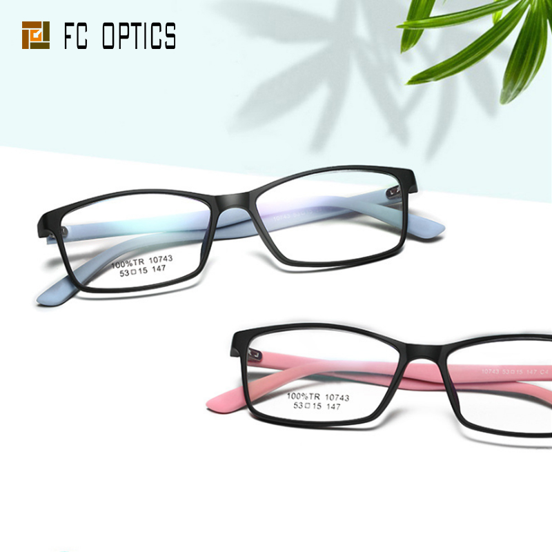 Tr90 Super Light Eye Glasses Optical Frame Block Blue Light Computer Screen Blue Light Filter Glasses