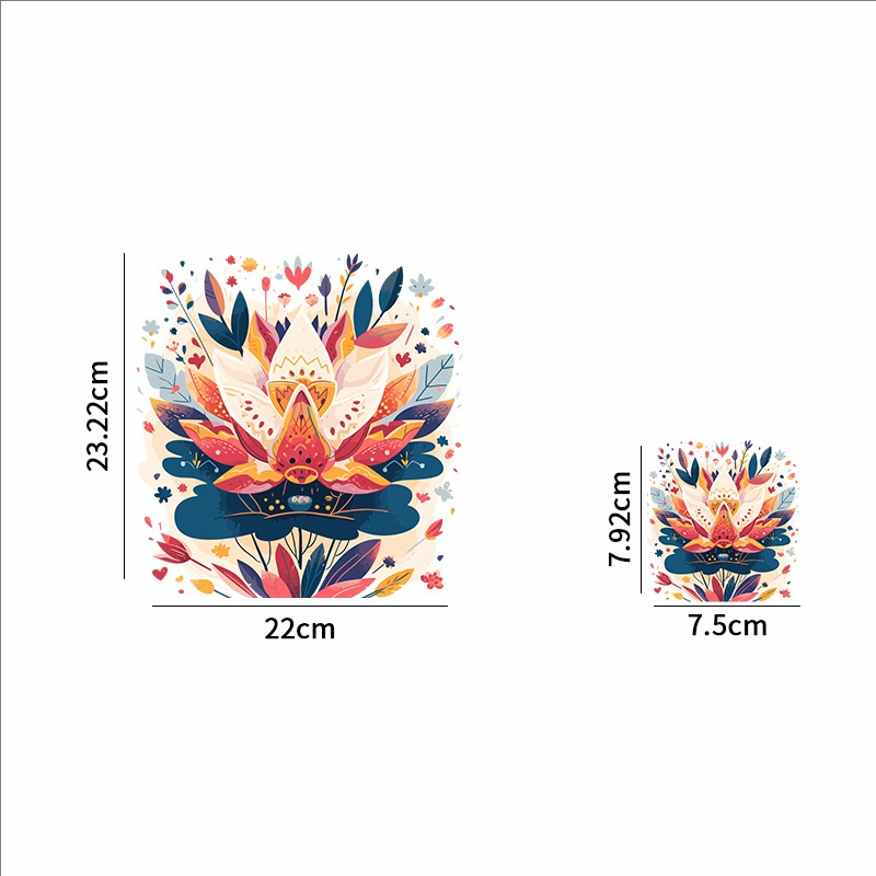 Waterproof Dtf Bookmark Transfers Cute Heat Transfer Sticker Label for Printing