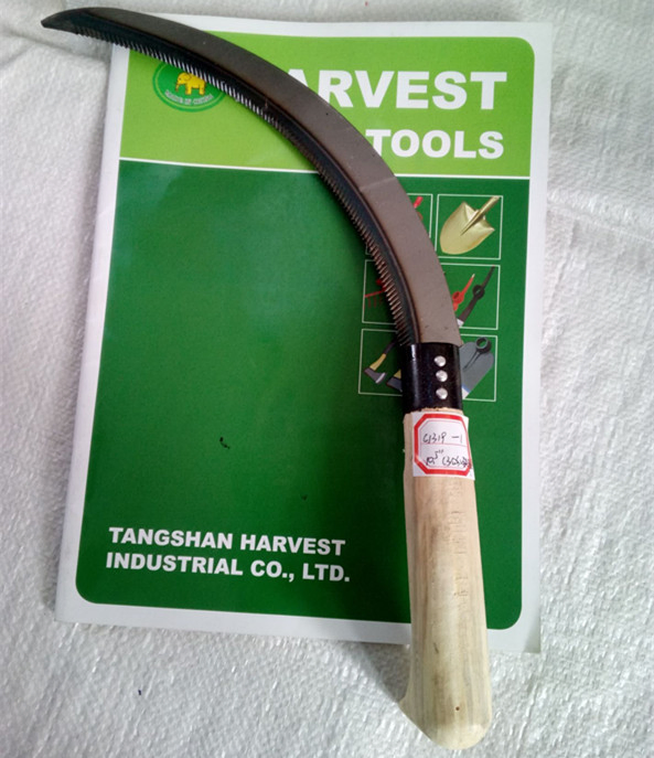 Hand Sickle Good Quality Hand Tool Steel Sickle
