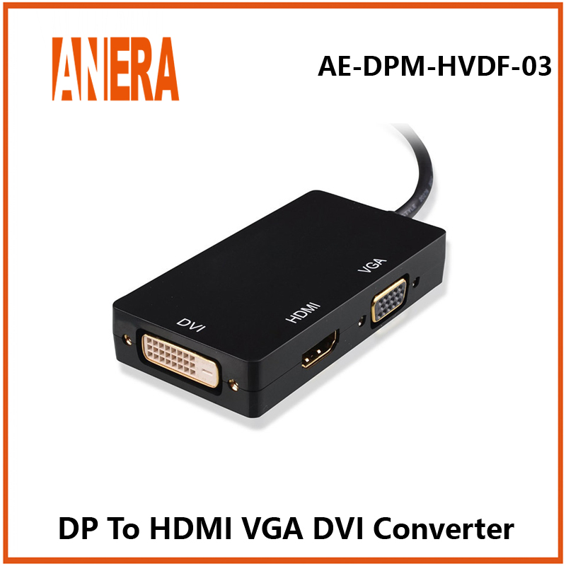 Конвертер DisplayPort на HDMI, VGA, DVI 1080P