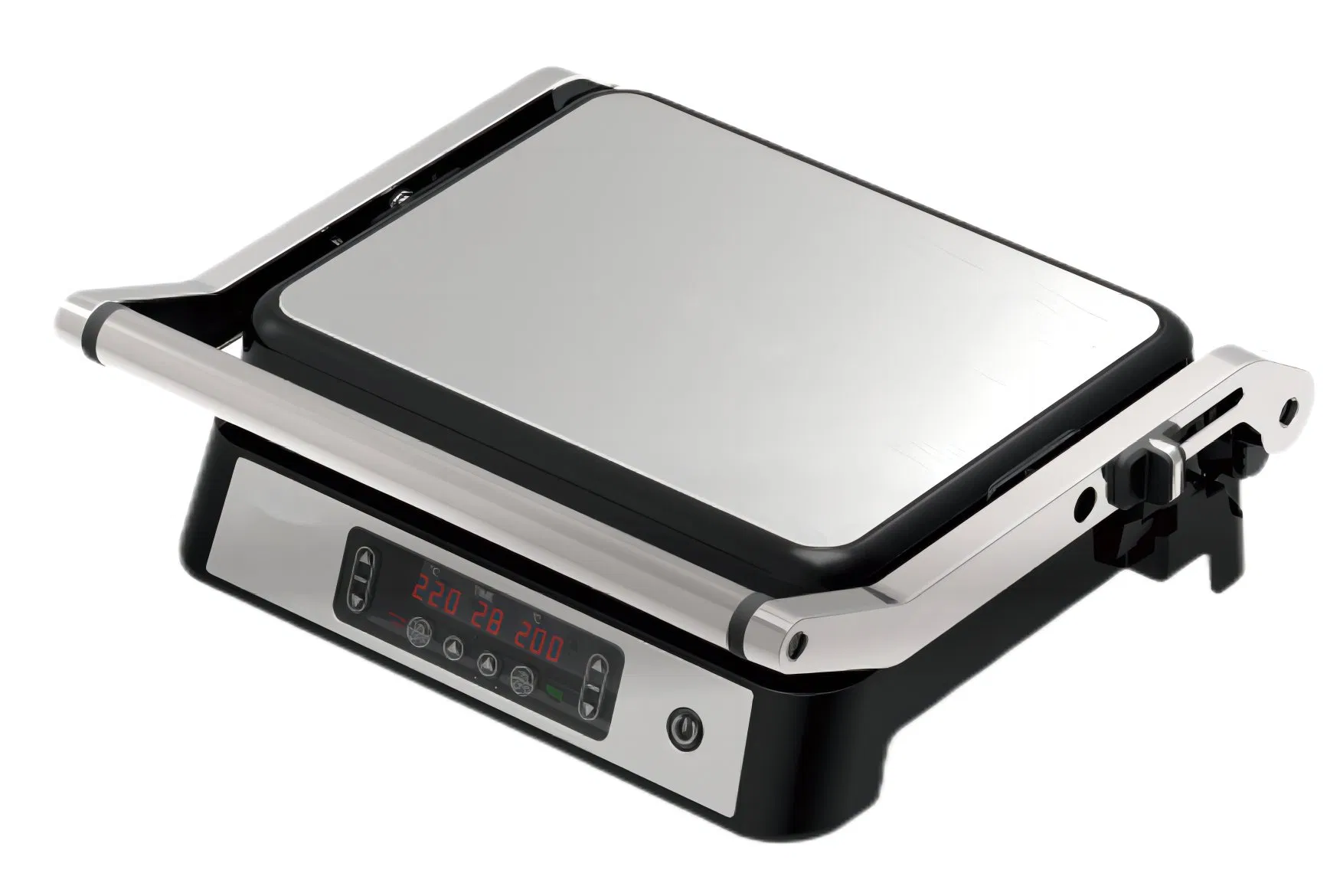 LED Display Panel Contact Grill Detachable Plate Panini Grill