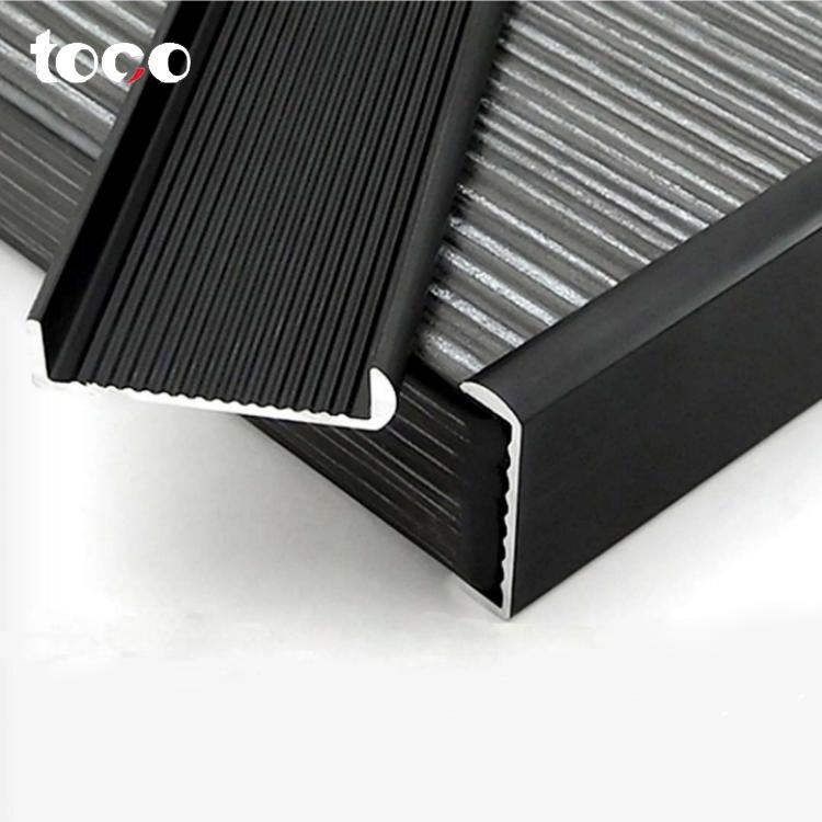 Unique Design Aluminum Profile Edge Banding Corner Metal Tile Trim