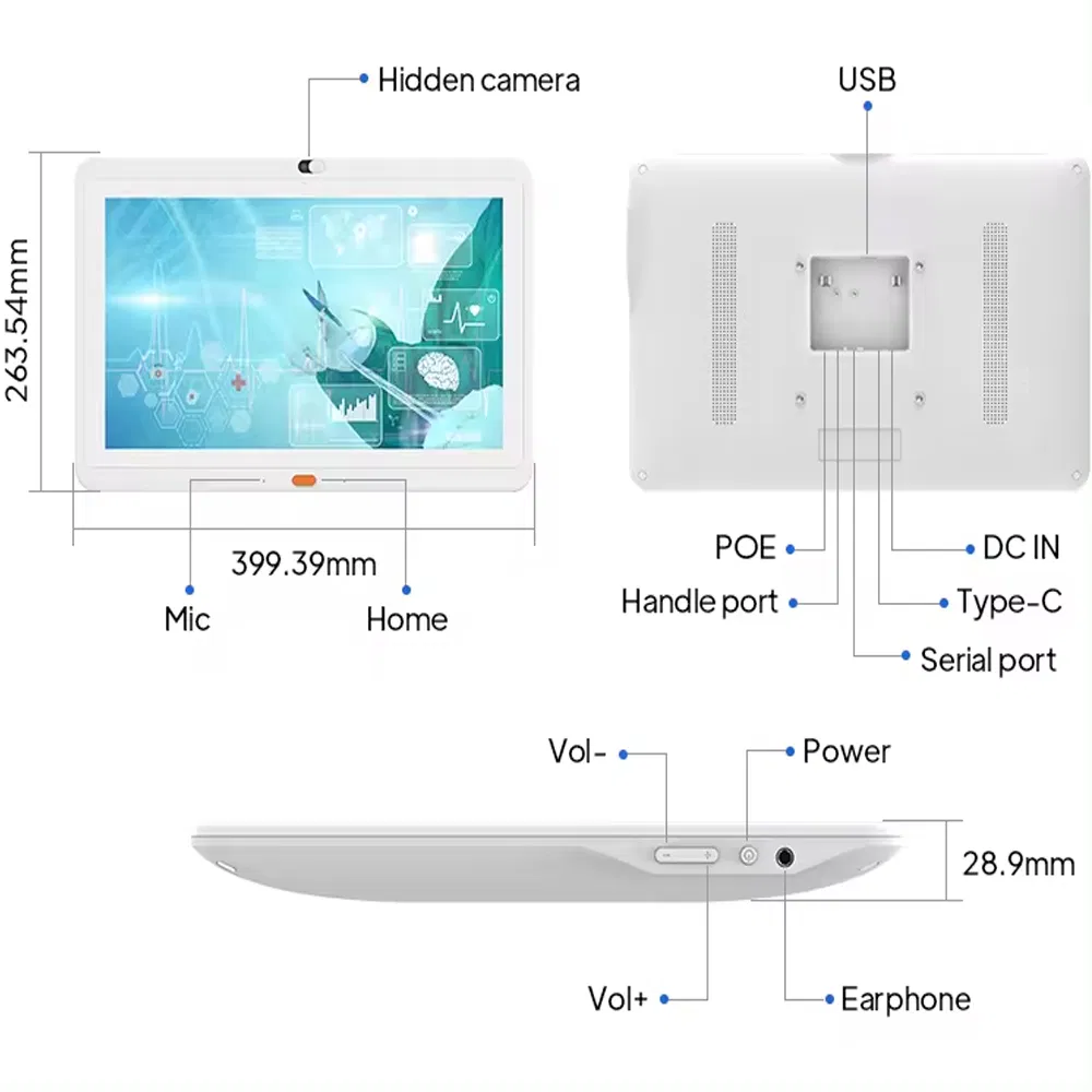 Healthcare Management Software Solutions on 10.1 Inch Tablet PC