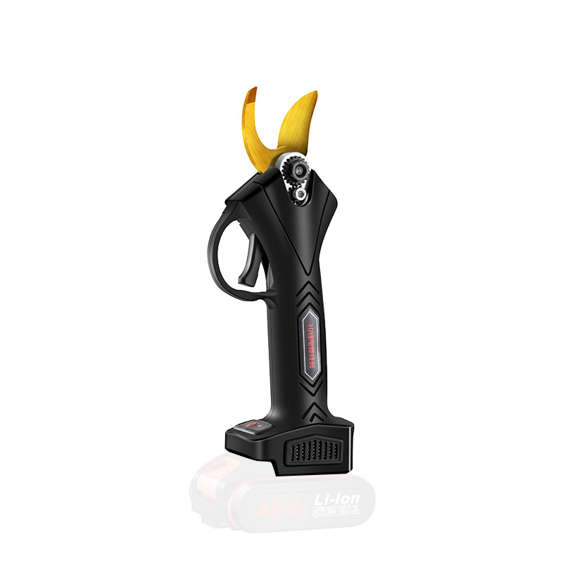 Electric Pruning Shears Professional Cordless Electric Pruner Battery Powered Tree Branch Pruner with 2 PCS Rechargeable Battery