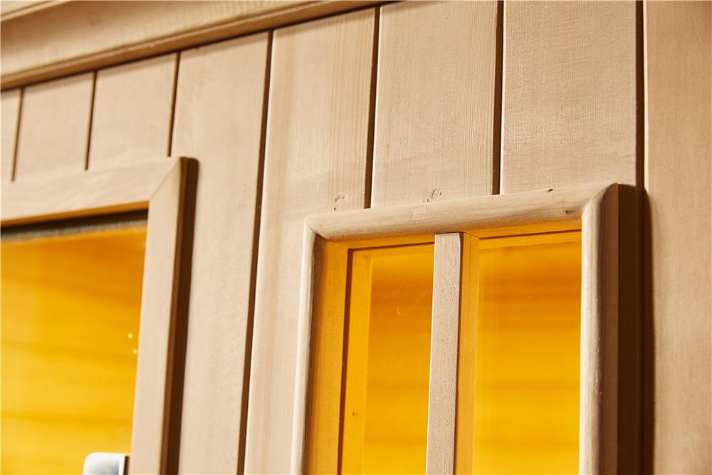 Инфракрасная сауна-кабина из массива дерева 1.2 м