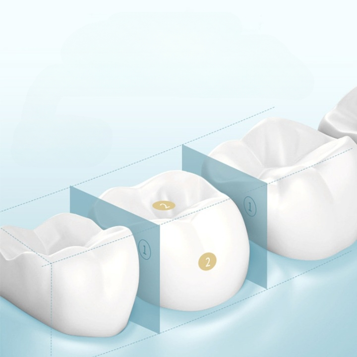 Portable Household Teeth Cleaning Oral Care Colorful Electric Toothbrush