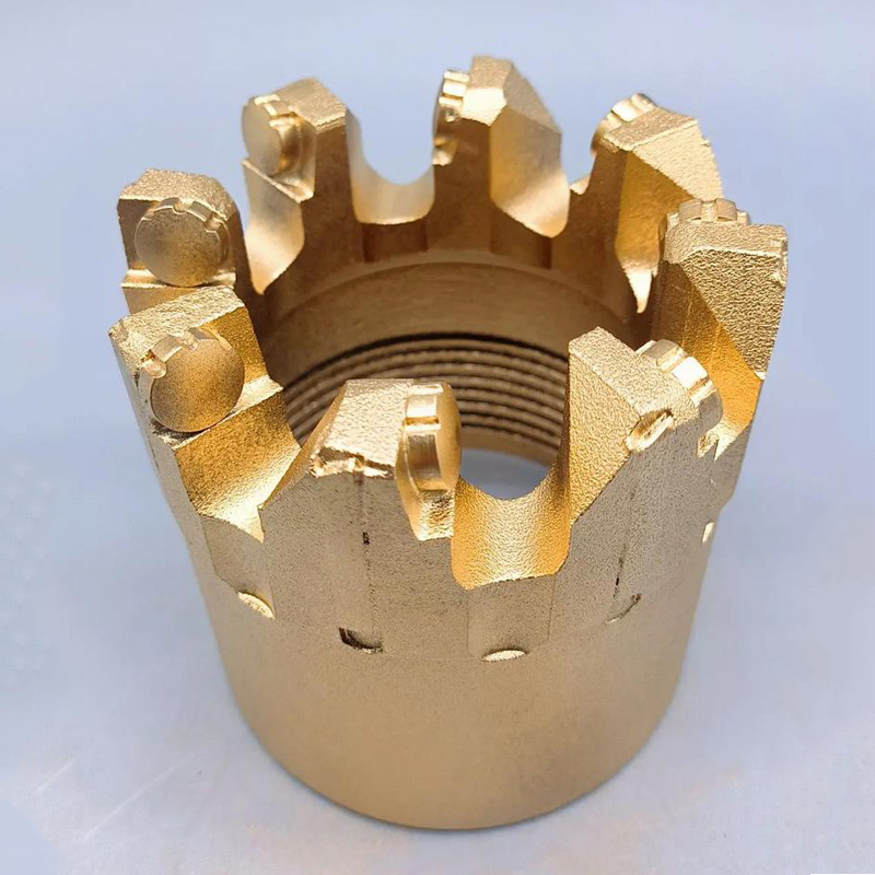 Made in China High Quality Clay Soil and Hard Rock Rib Core Drill Bit