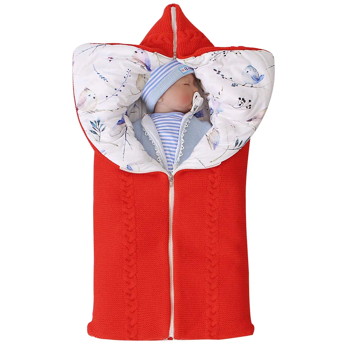 New Design Newborn Baby Swaddle Blanket Multifunction Stroller Wrap Sleeping Bunting Bag