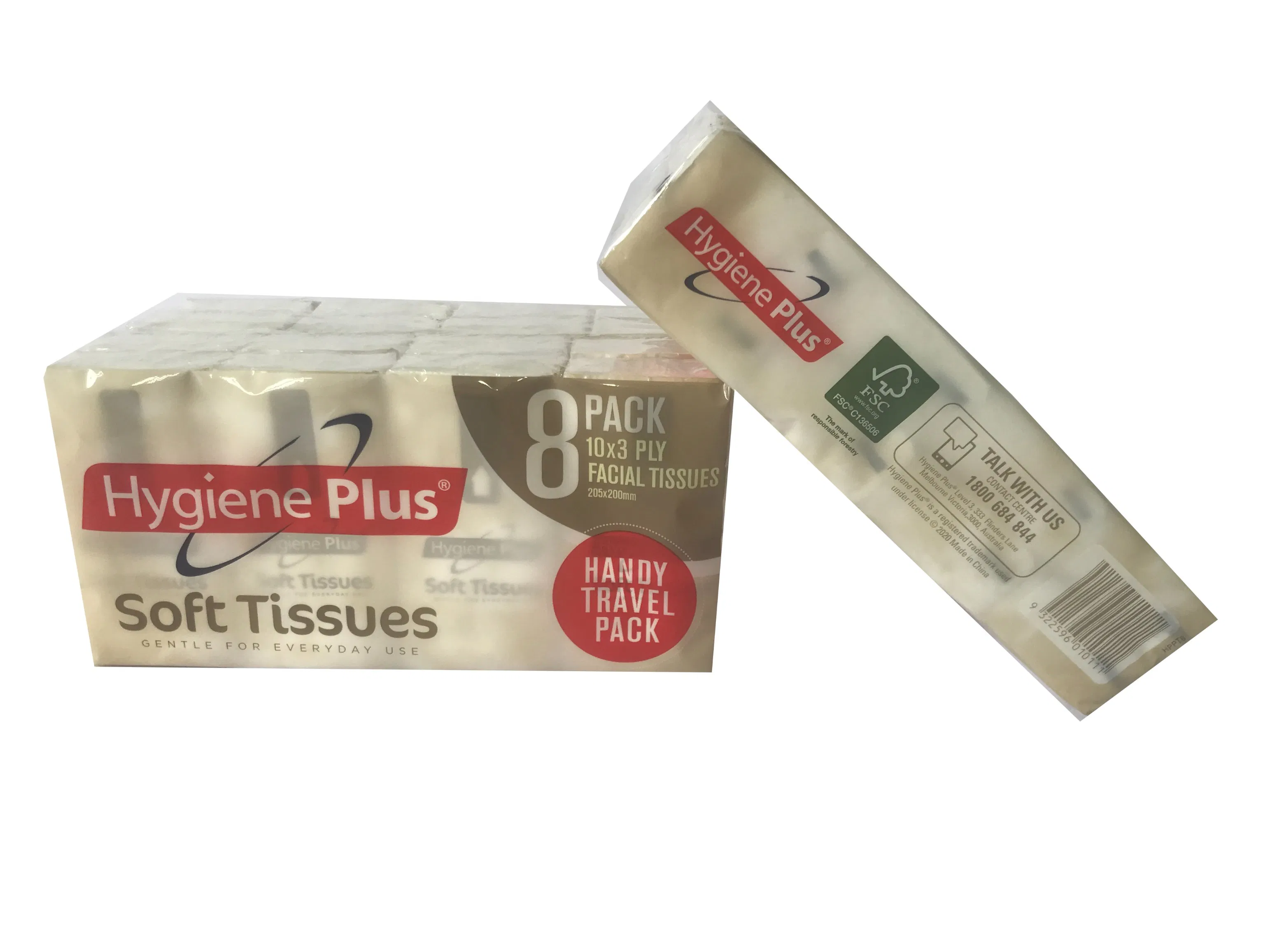 Disposable 3 Ply Custom Bulk Handkerchief Bamboo Pocket Tissue Paper