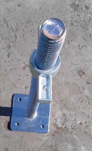 Steel Galvanized Adjustable Screw Base Jack Scaffolding U Head Jack Base