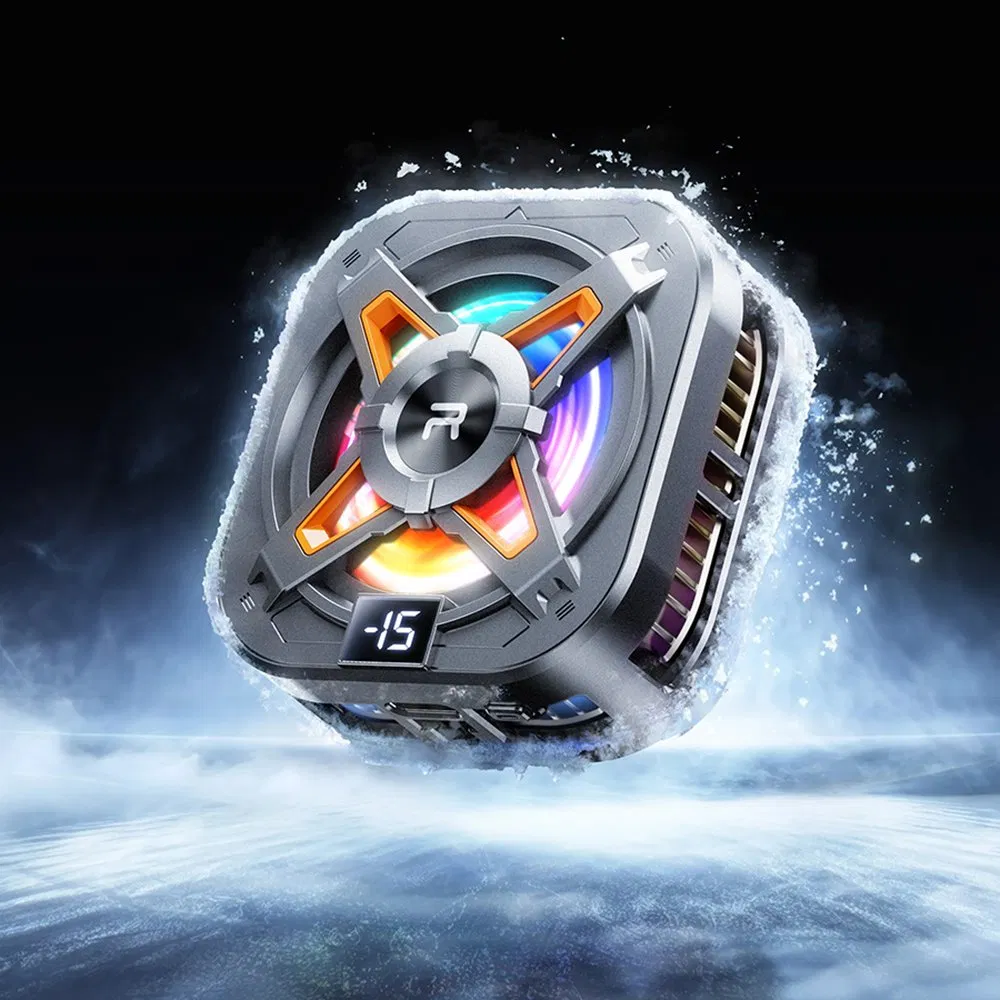 Remax Rt-F15 Magnetic Phone Cooler, Type-C Detachable, Universal Cooling Fan