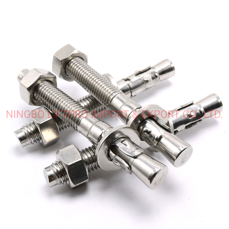 Galvanized Anchor Bolt/Wedge Anchor Screw Stainless Steel Carbon Steel Bolt