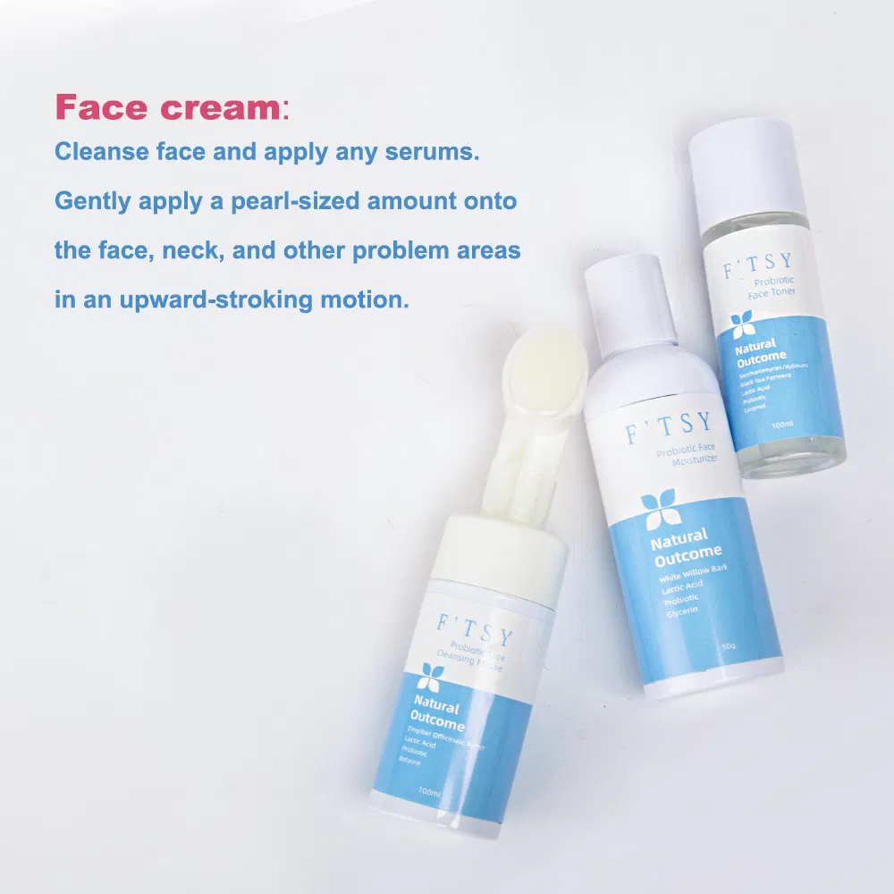 OEM Collagen 2 in 1 Face Cream Brightening Bleaching Skincare Whitening Repair Best Probiotic Facial Set