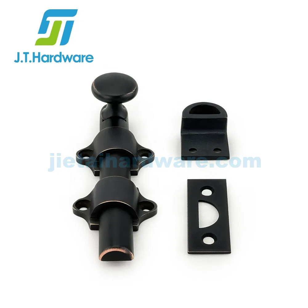 Latch Door Hardware Heavy Duty Solid Brass Slide Surface Bolt Dutch Door Bolt