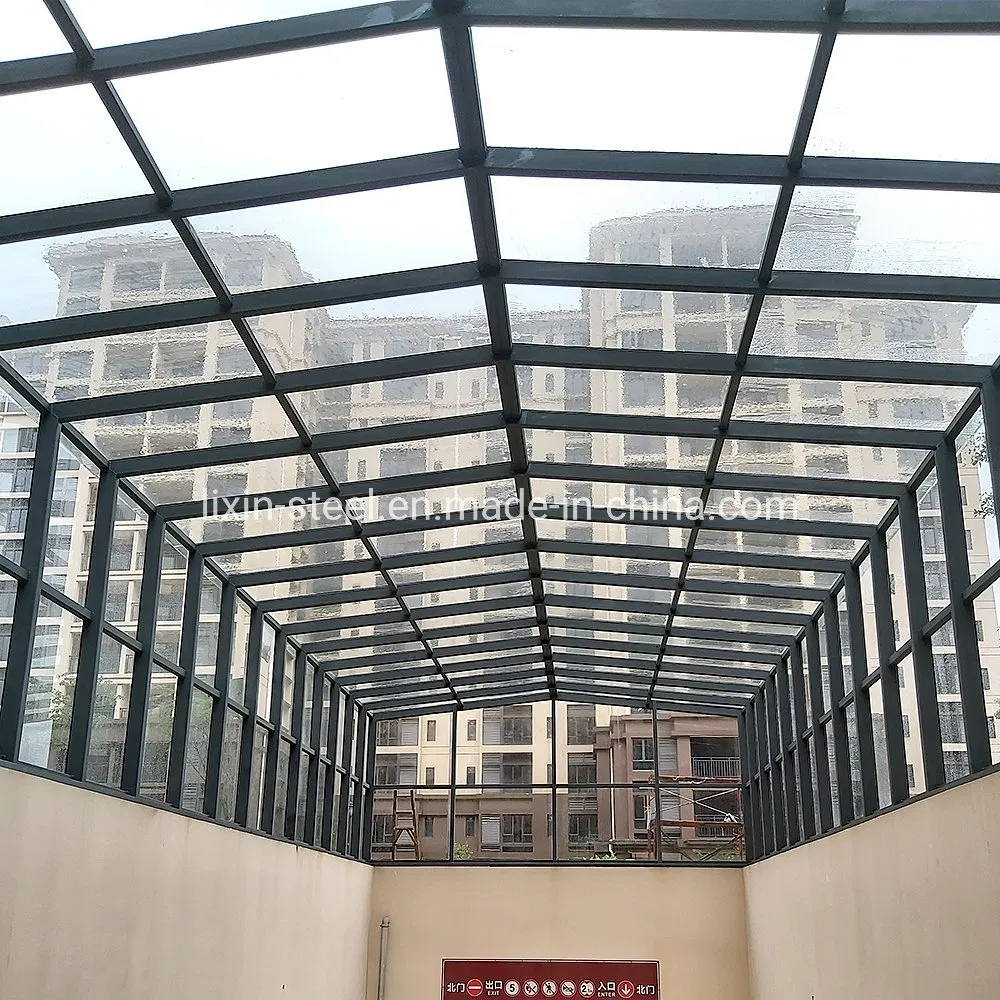 Customized Design Modular Building Large Span Steel Structure Roof Frame