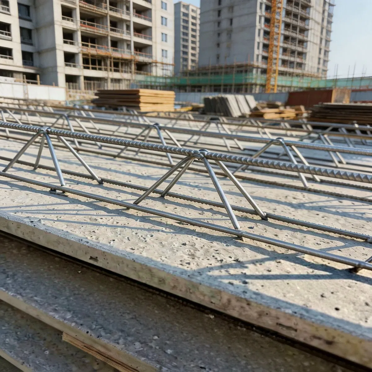 Labor-Saving Fast-Track Steel Bar Truss Flooring Slab for Modern Construction Needs