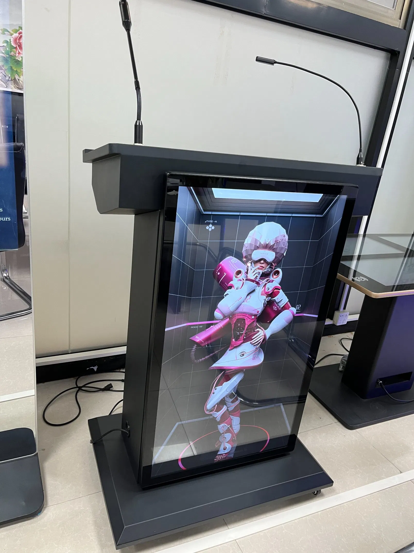 43inch School Multimedia Smart Teaching Podium