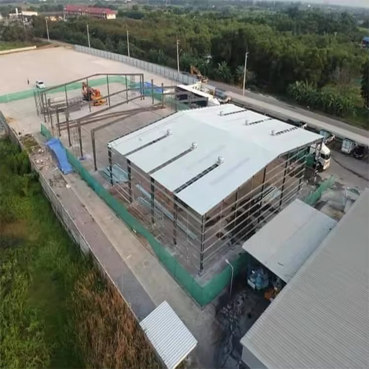 Customized Prefabricated Steel Structure Building Hotel Factory Workshop Warehouse Steel Building