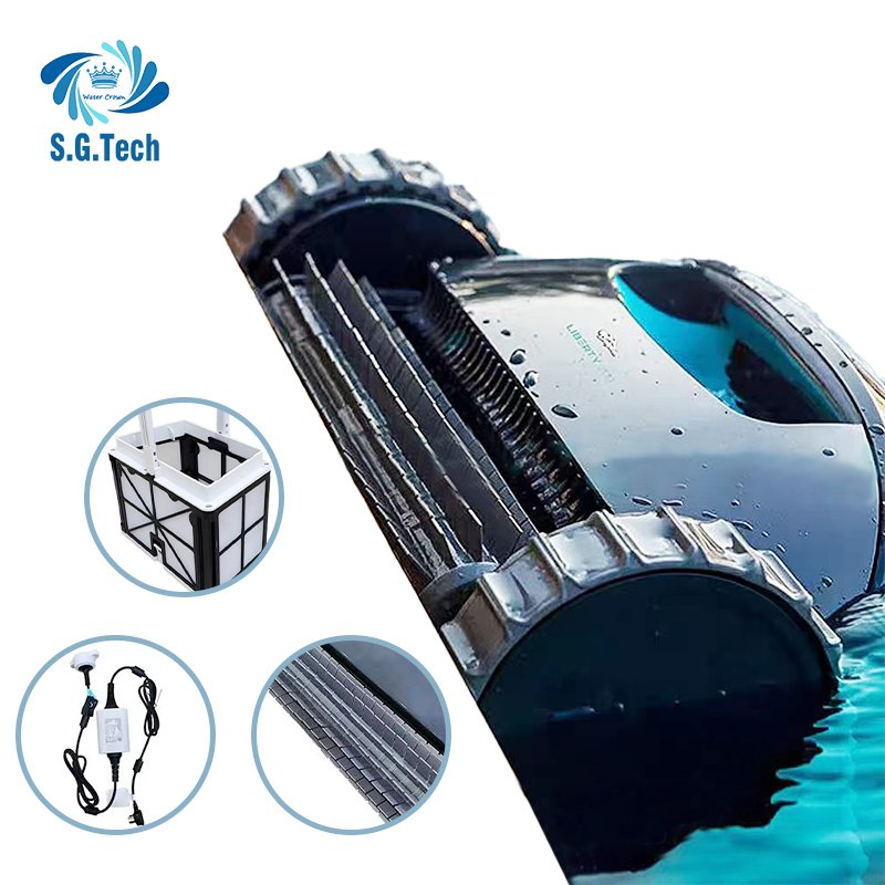 High Quality Mini Water Crown Cleaner High Efficiency and Energy Saving Pool Cleaning Robot