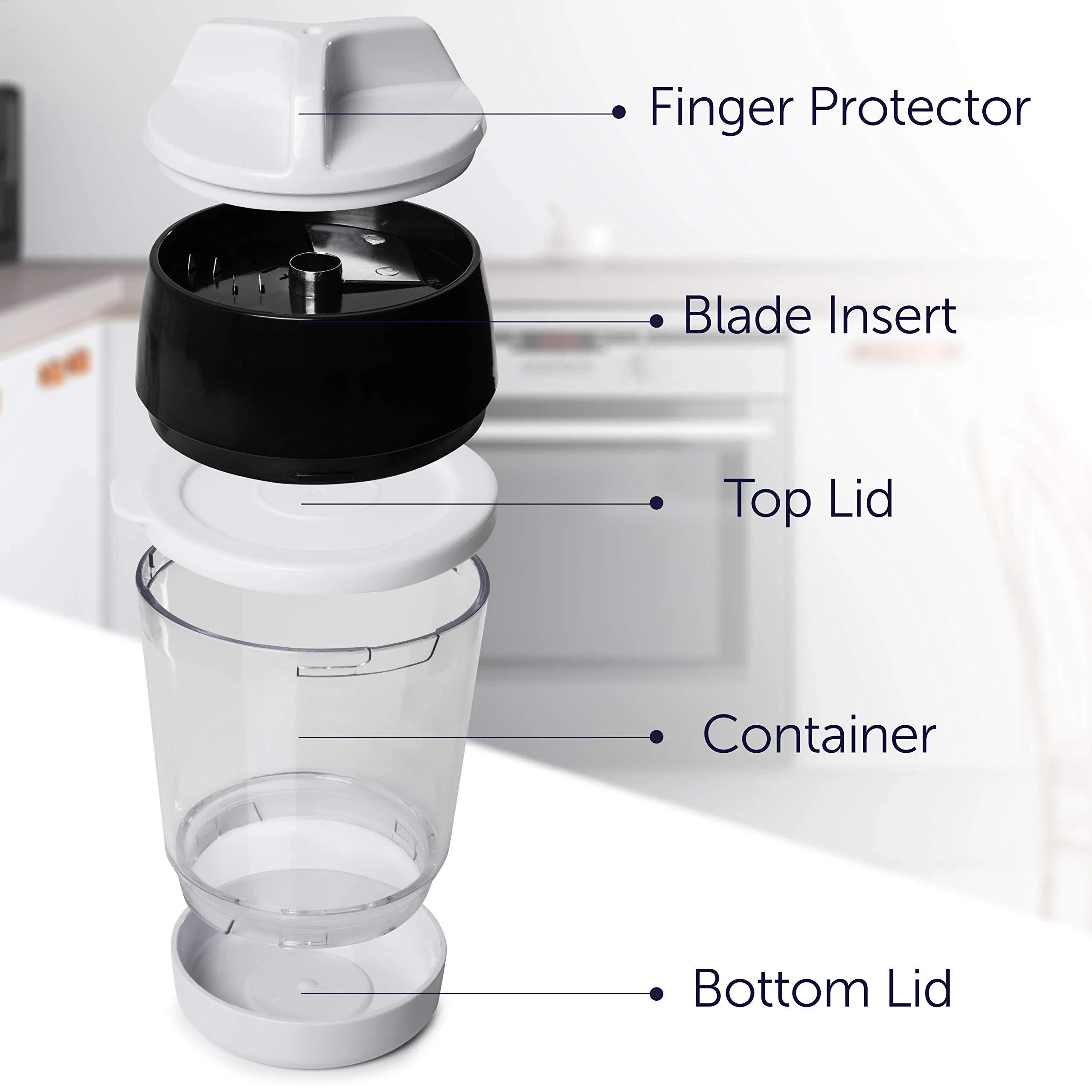 3 in 1 Food & Vegetable Chopper Vegetable Spiralizer