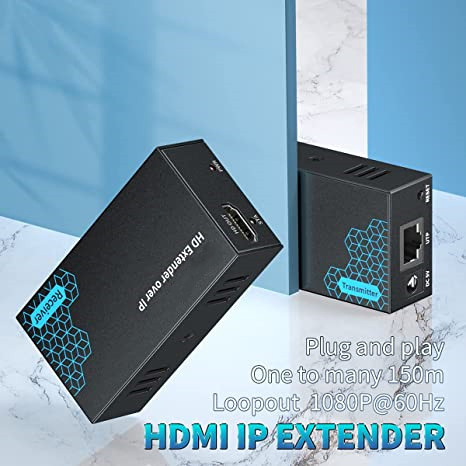 HDMI-удлинитель через Cat5e/6 на 500 футов