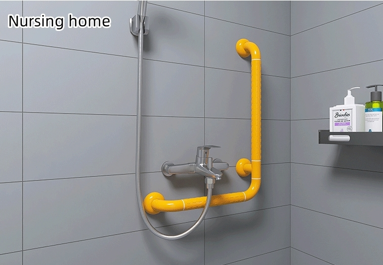 Г-образный поручень безопасности для ванной и туалета