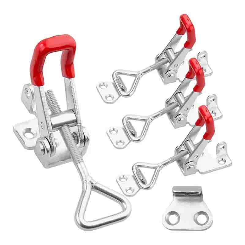 Stainless Steel Toggle Latch Clamps Quick Release Hasp Lock Latch