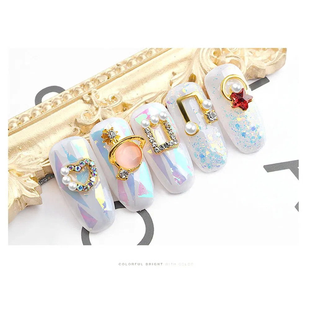 Mix Alloy Nail Art Crystal Rhiestone Stone Jewel Decoration for Beauty DIY Design