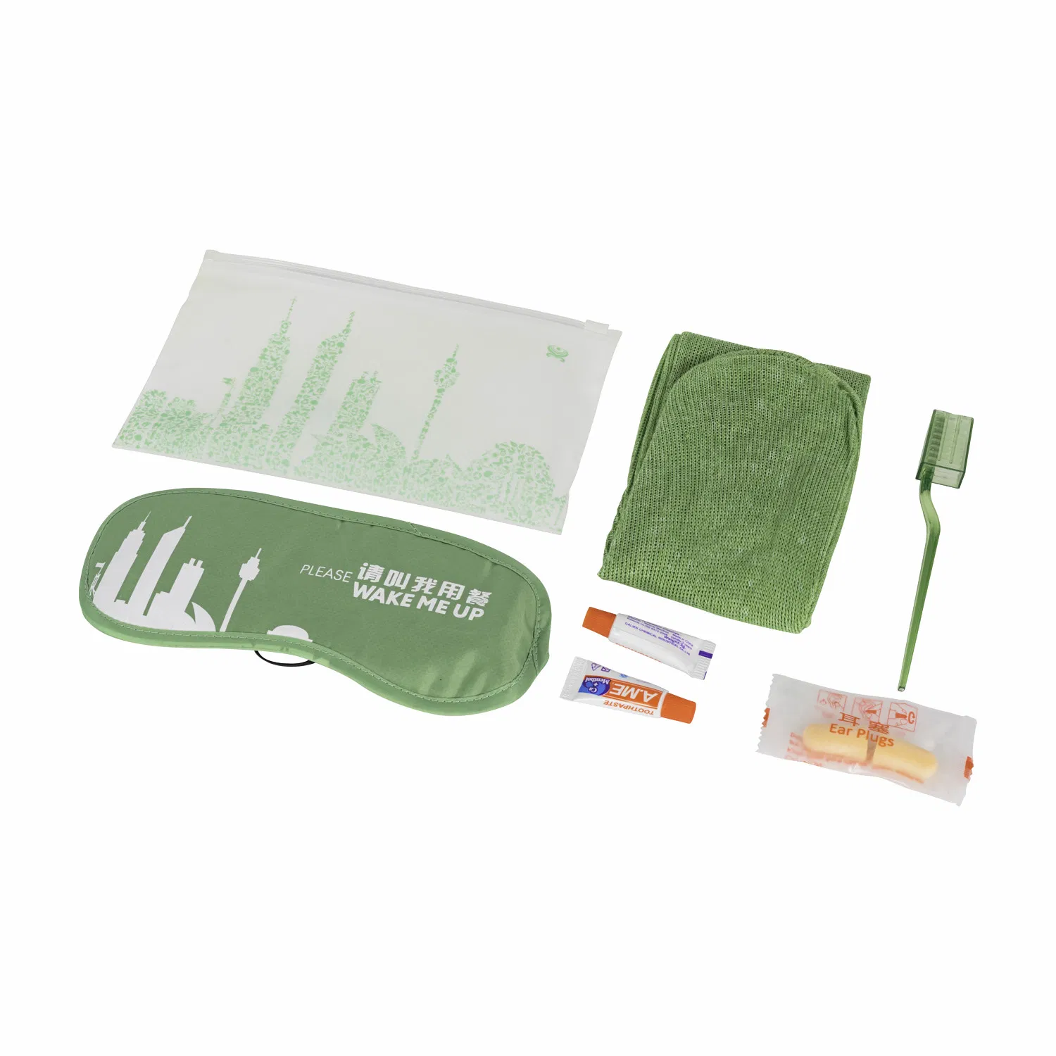 Travel Kit Set Airline Amenity Kit Dental Care Kits Dental Kit Toothbrush
