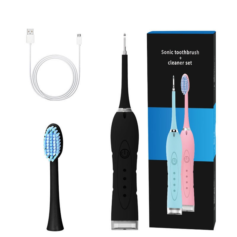 Adult Toothbrush Electric Dental Cleaner Sillicone Handle Tooth Brush