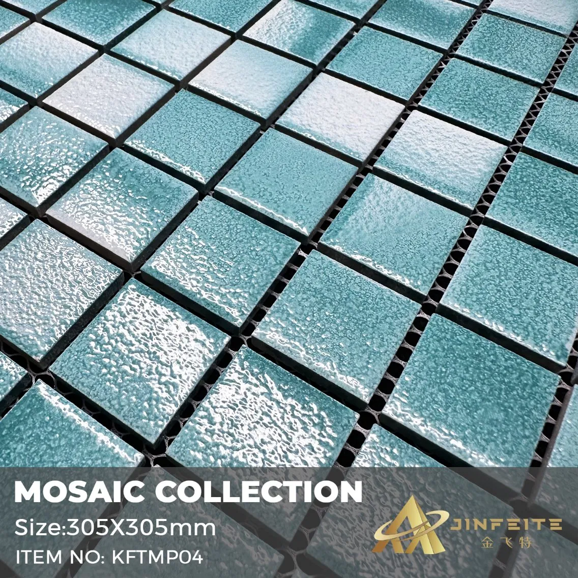 Мозаика Deep Blue Pool 300x300 мм для бассейна