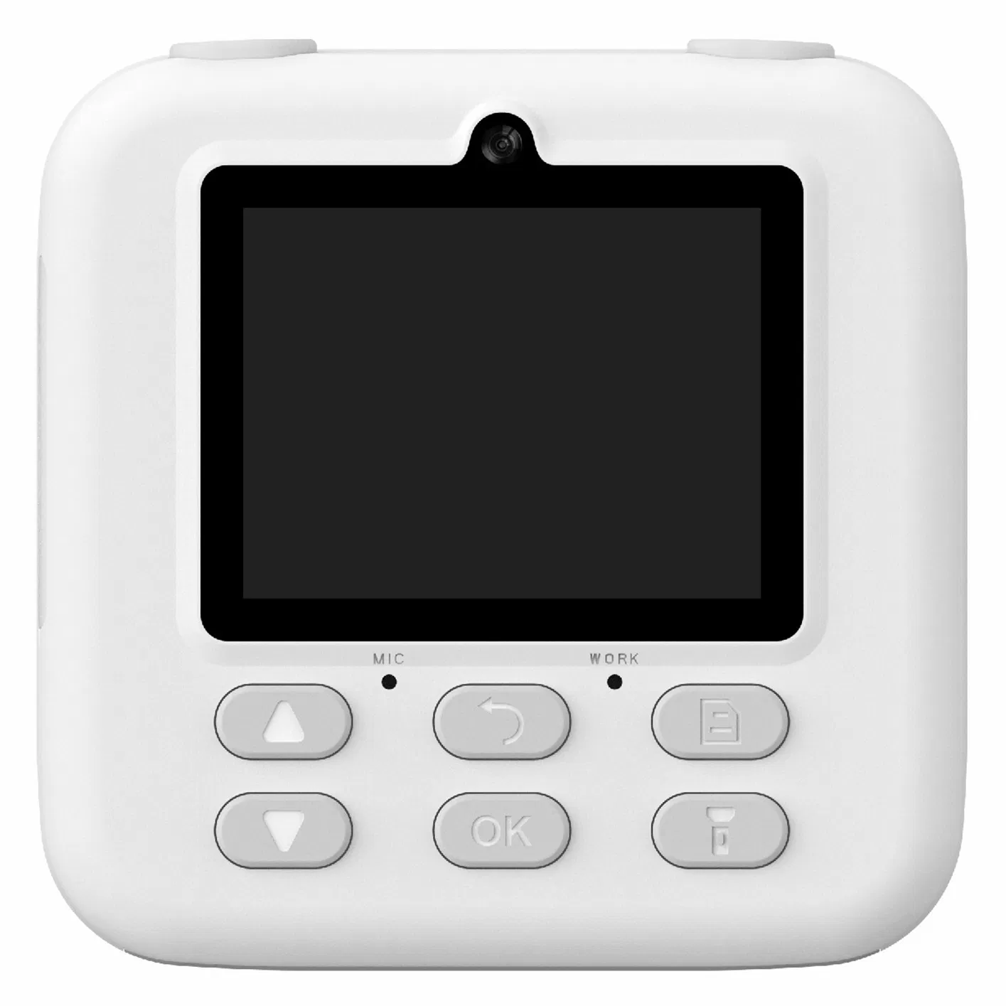 P79 Photo Instant Print Kids Digital Camera Fun Game HD 1080P Dual Lens Camera with 32g Memory Card - White