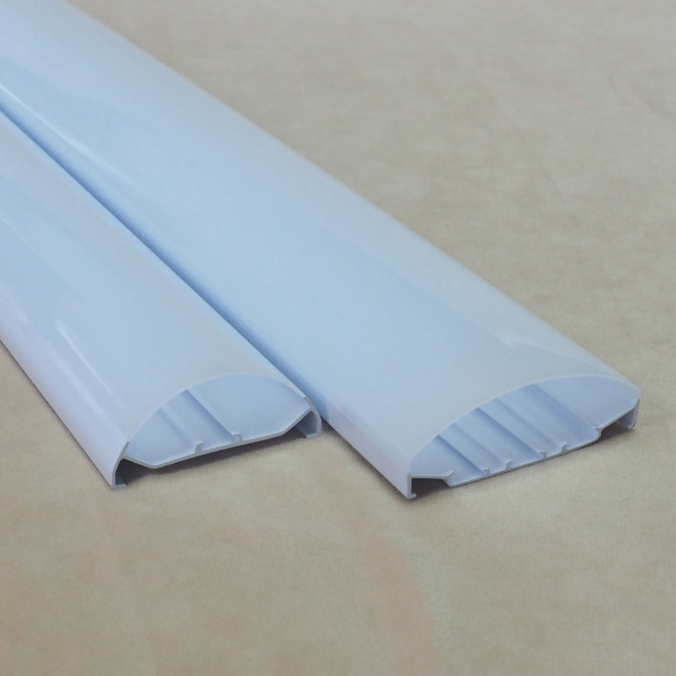 High Light Transmission LED Diffuser Co-Extrusion Profile for Plastic PC Lighting Applications