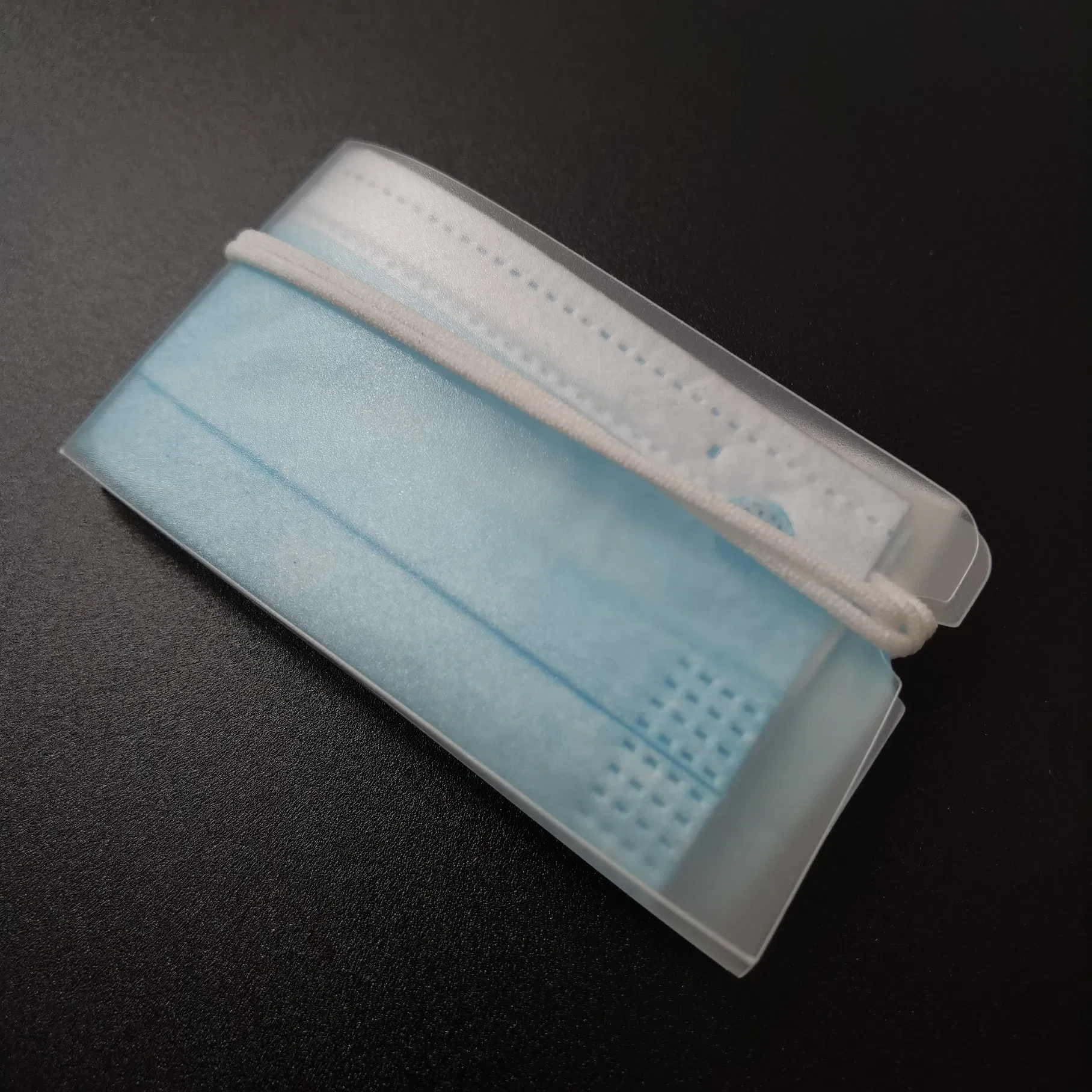 Portable Face Mas K Storage Clip Disposable Face Mouth-Muffle Organizer Holder Mouth-Muffle Storage Folder