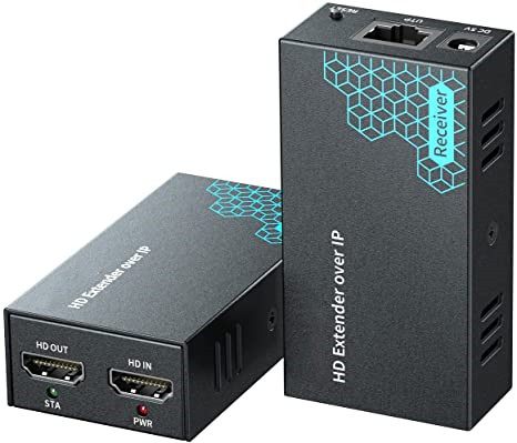 HDMI-удлинитель через Cat5e/6 на 500 футов