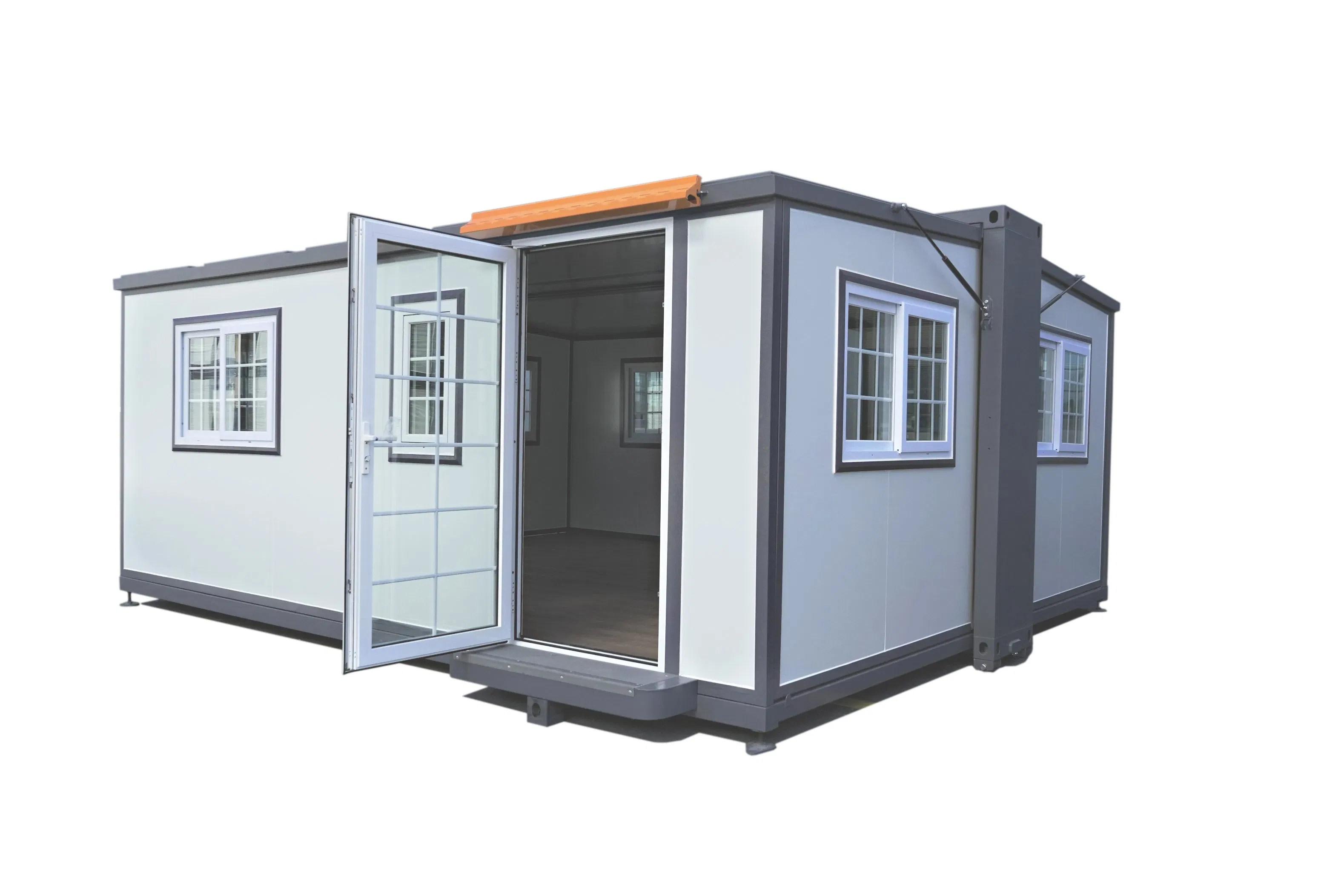 Extended Foldable Prefab Container Homes/40FT Folding Living Container/Expandable Cabin