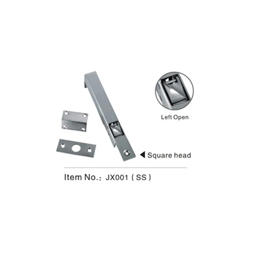 Stainless Steel 304 Auto Automatic Flush Door Bolt for Fire-Proof Door