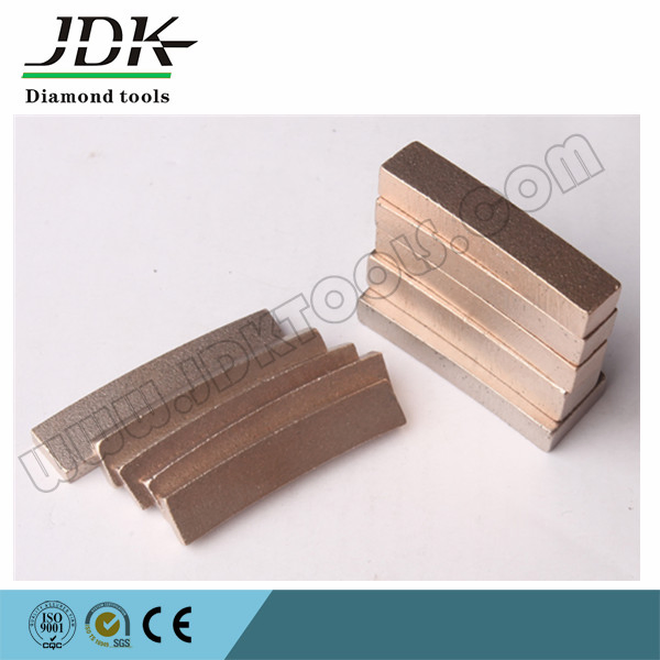 Sintered Diamond Segments for Indonesia Lava Stone Cutting