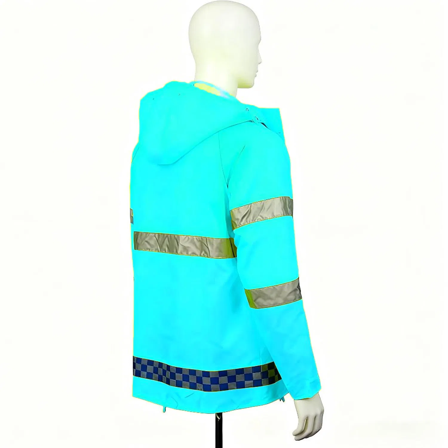 Light Weight Waterproof Raincoat Reflective Work Wear