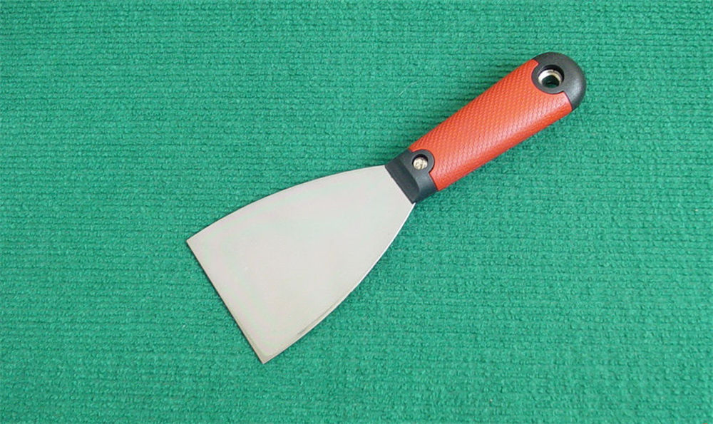 Multifunctional Masonry Tile Flooring Construction Tools High Carbon Stainless Steel Rubber Scraper Putty Knife