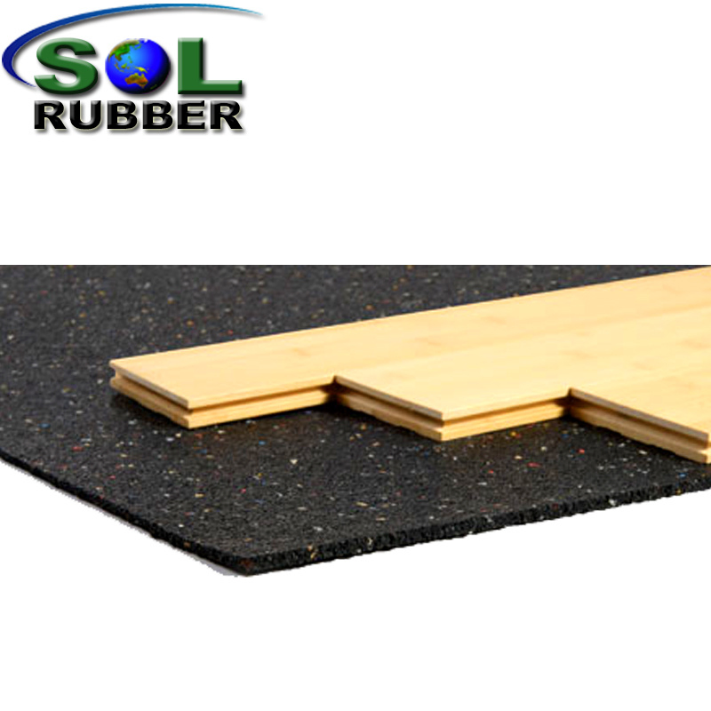 Sol Rubber Building Sound Insulation Underlayment Rubber Mats