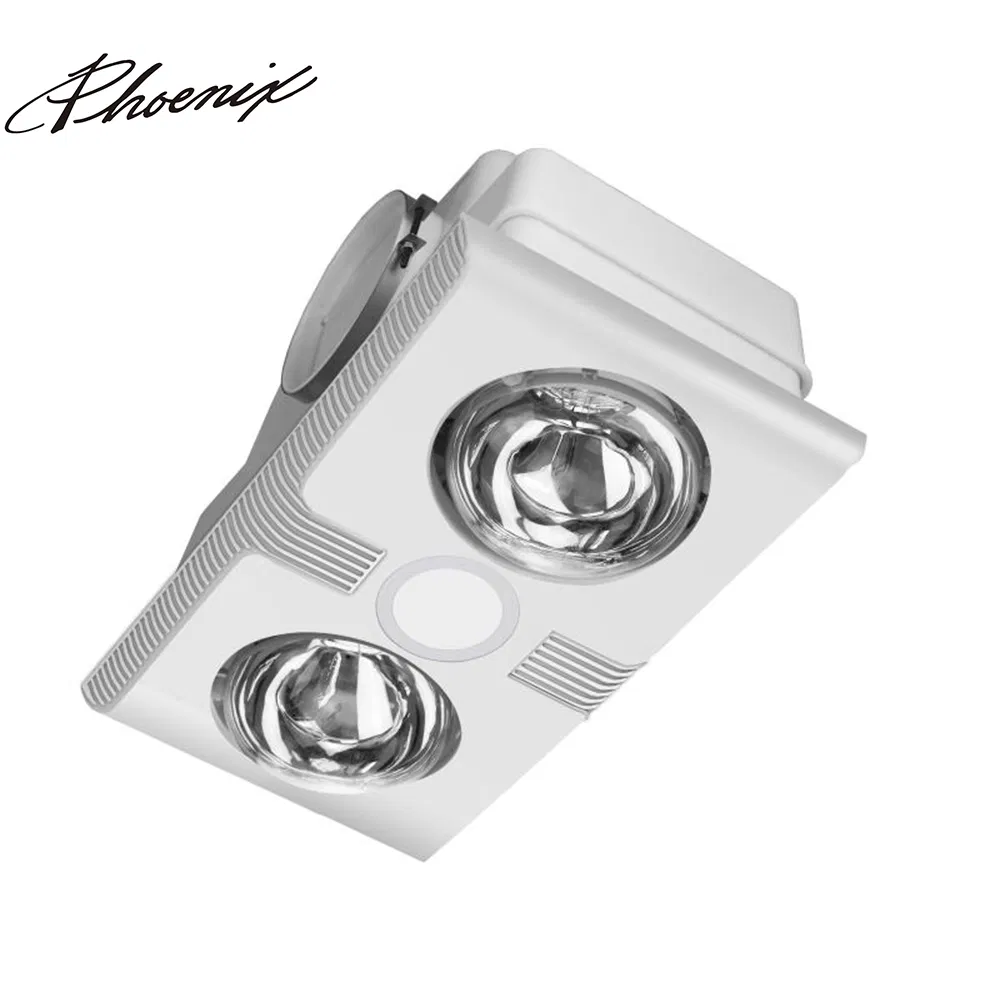 3-in-1 Electric Bathroom Heater, Exhaust Fan with Infrared Globes