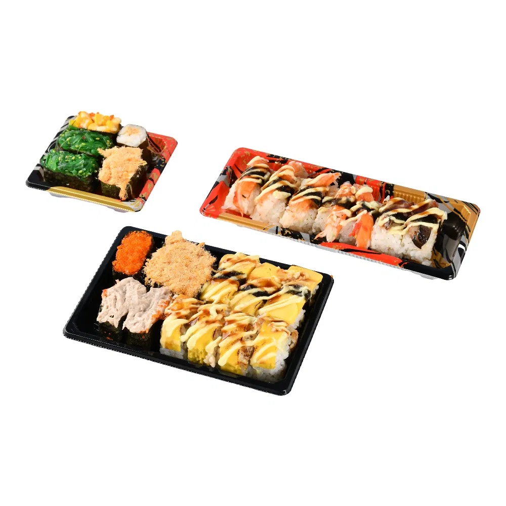 Custom Size Disposable Food Packaging to Go Box for Sushi