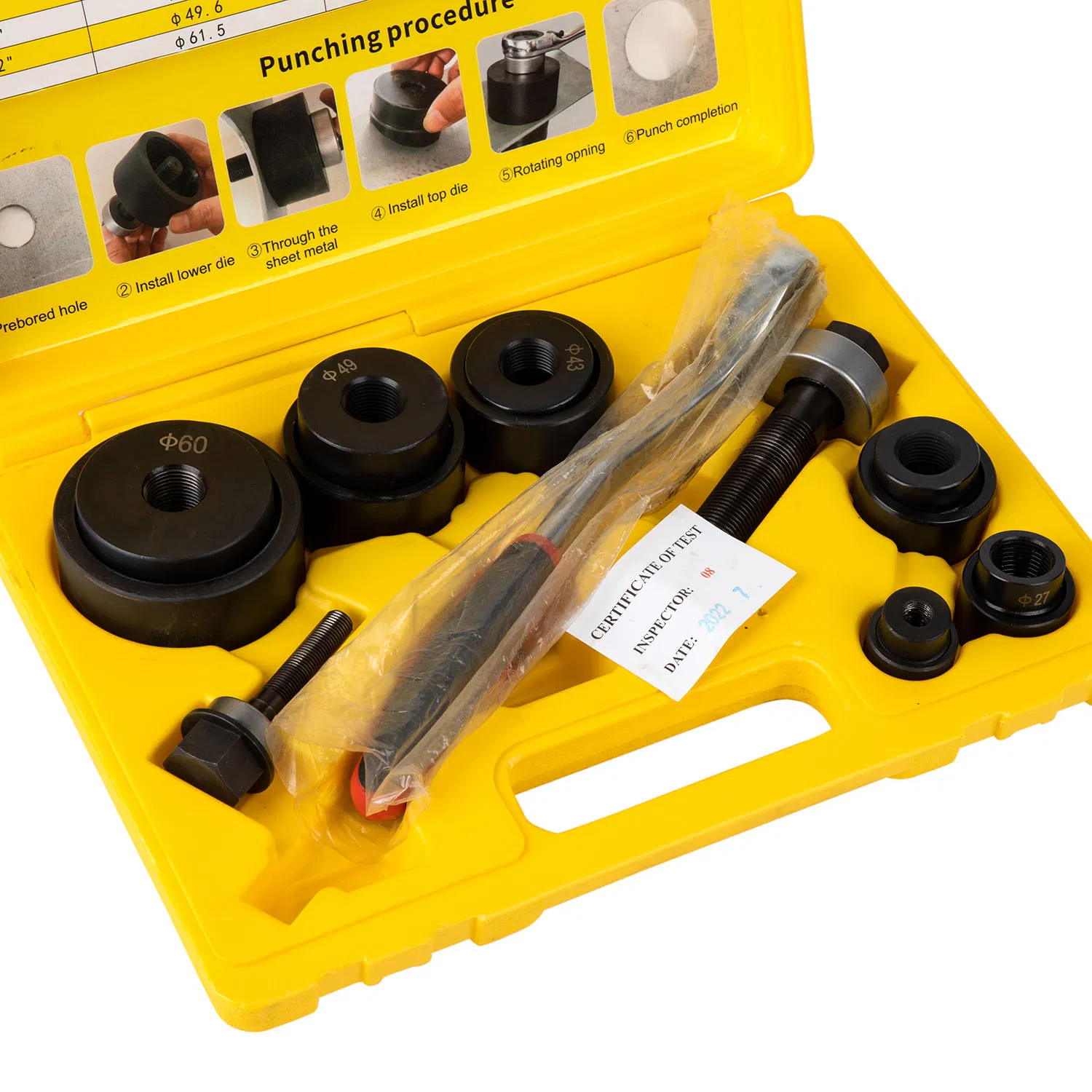 Manual Knockout Round Hole Punch