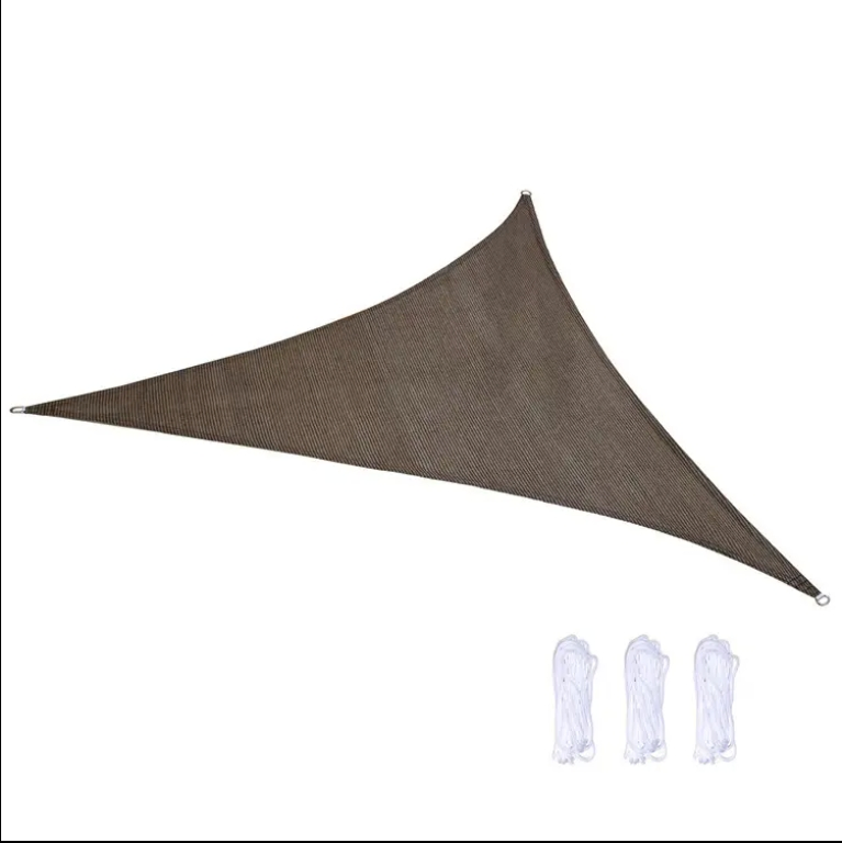 180g Cheap Price Heavy Duty Any Color Shade Sail Rectangle Shade Fabric Structures and Shade Sails for Solar Sunshade Sail