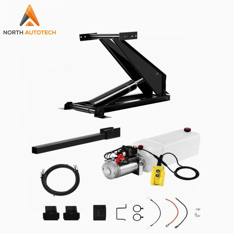 Ножничный подъемник для гидравлики самосвальных прицепов