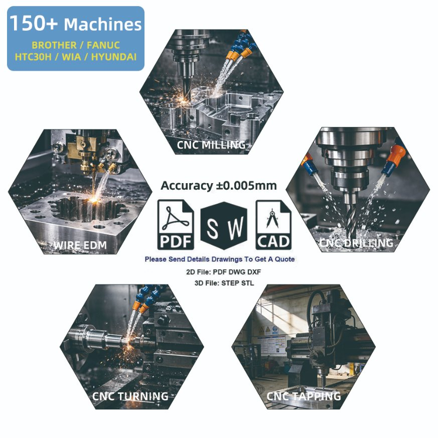 Корпус двигателя автомобиля из алюминия под давлением с ЧПУ