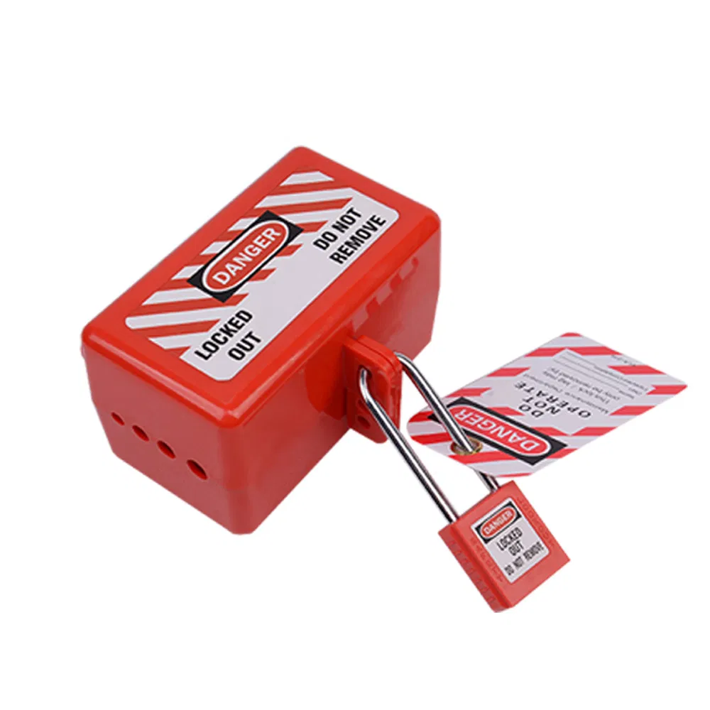 Industrial-Grade Lockout Box for Electrical and Pneumatic Safety